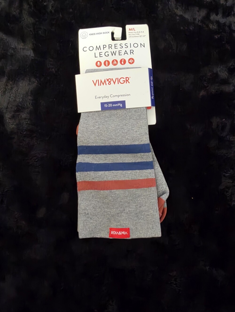 Vim & Vigr Compression Knee-High Socks